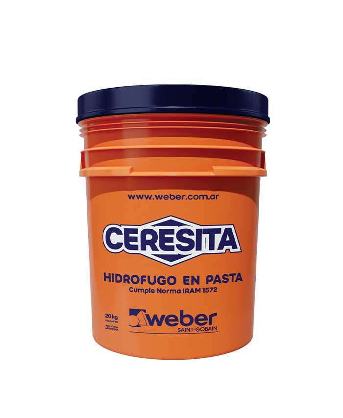 Ceresita Weber Hidrofugo En Pasta Balde 20kg - Grupo Canarias