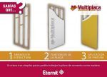 Placa Superboard Multiplaca 4mm 1.20 x 2.40 Mts Eternit - Imagen 2