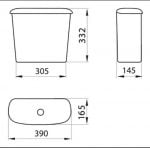 Juego Ferrum Andina Inodoro Largo, Tapa, Mochila Ap Y Bidet - Imagen 9