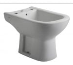 Juego Ferrum Bari Inodoro Largo, Tapa, Mochila Apoyo Y Bidet - Imagen 2