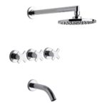 Griferia FV 0103/D7 Alerce – Juego para bañera y ducha