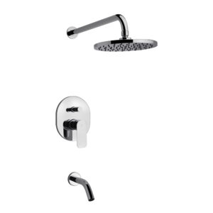 Griferia FV 0106/D9 Coty – Juego monocomando para bañera y ducha