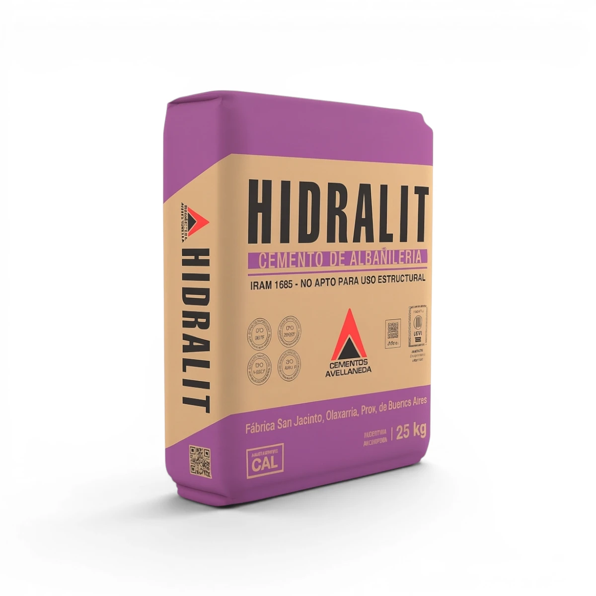 Hidralit x 25 kg Cemento de Albañilería Hidralit Avellaneda 25 kg - Imagen 1